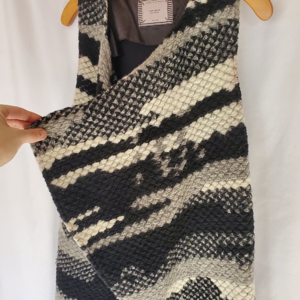 Guest Editor Wool-Blend Vest - image 4